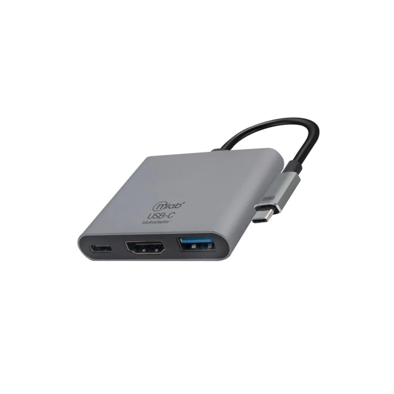 Mlab - Hub Adaptador Usb C A Usb 3.0 Hdmi Usb C 8862