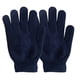 thumbnail image 4 of Guantes De Lana Térmicos Para Niños - Invierno Suave Color Azul Marino, 4 of 6