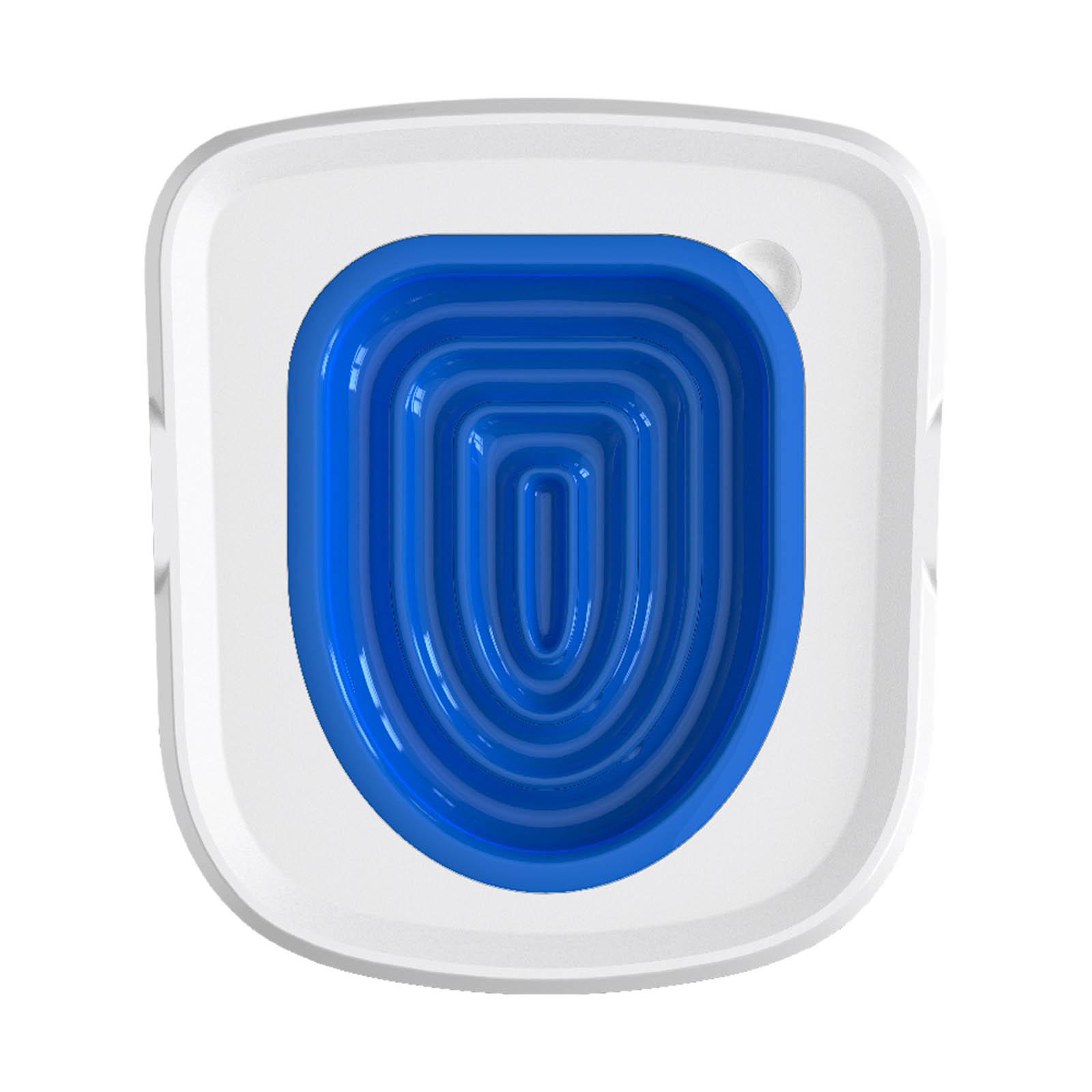 Ioensy - Entrenador De Inodoro Para Gatos, Orinal De Plástico Para El Hogar, Juego De Entrenamiento Para Inodoro Para Gatos, Azul