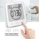 thumbnail image 3 of Pack de 2 relojes de ducha BALDR resistentes al agua con temporizador y pantalla LCD, 3 of 6