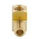thumbnail image 5 of Acoplamiento de bronce Legines 1/8" NPT en T (2 unidades), 5 of 6
