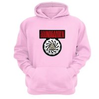 Genérico - Polerón Canguro Soundgarden Rosa Talla Xs Unisex