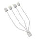 thumbnail image 3 of ARGB Splitter 5V 3Pin 1 A Tres/4 Conector Cable De Alimentación Para PC Computadora De Escritorio 1 A 4, 3 of 5