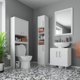 thumbnail image 2 of Estante Superior Baño 2 Puertas Blanco, 2 of 8