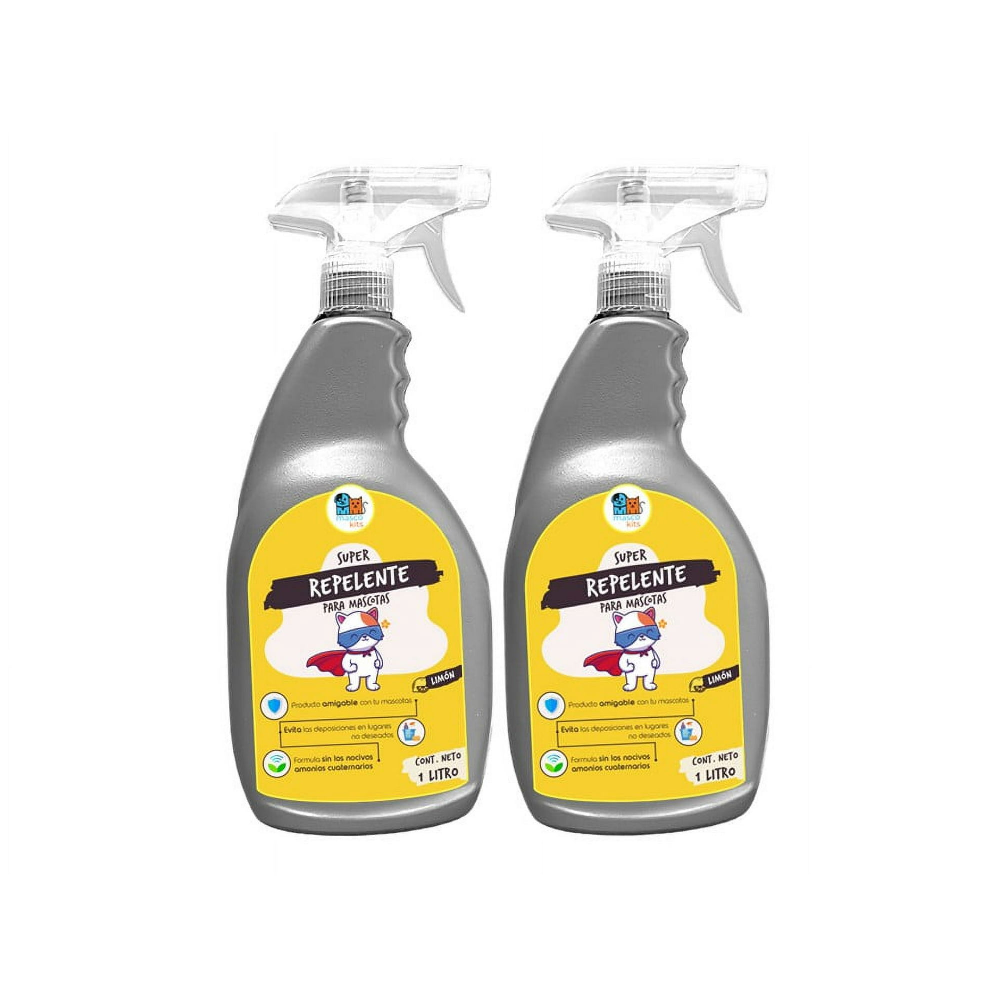 Mascokits - Kit 2 Repelente Para Perro Y Gato 1 Litro