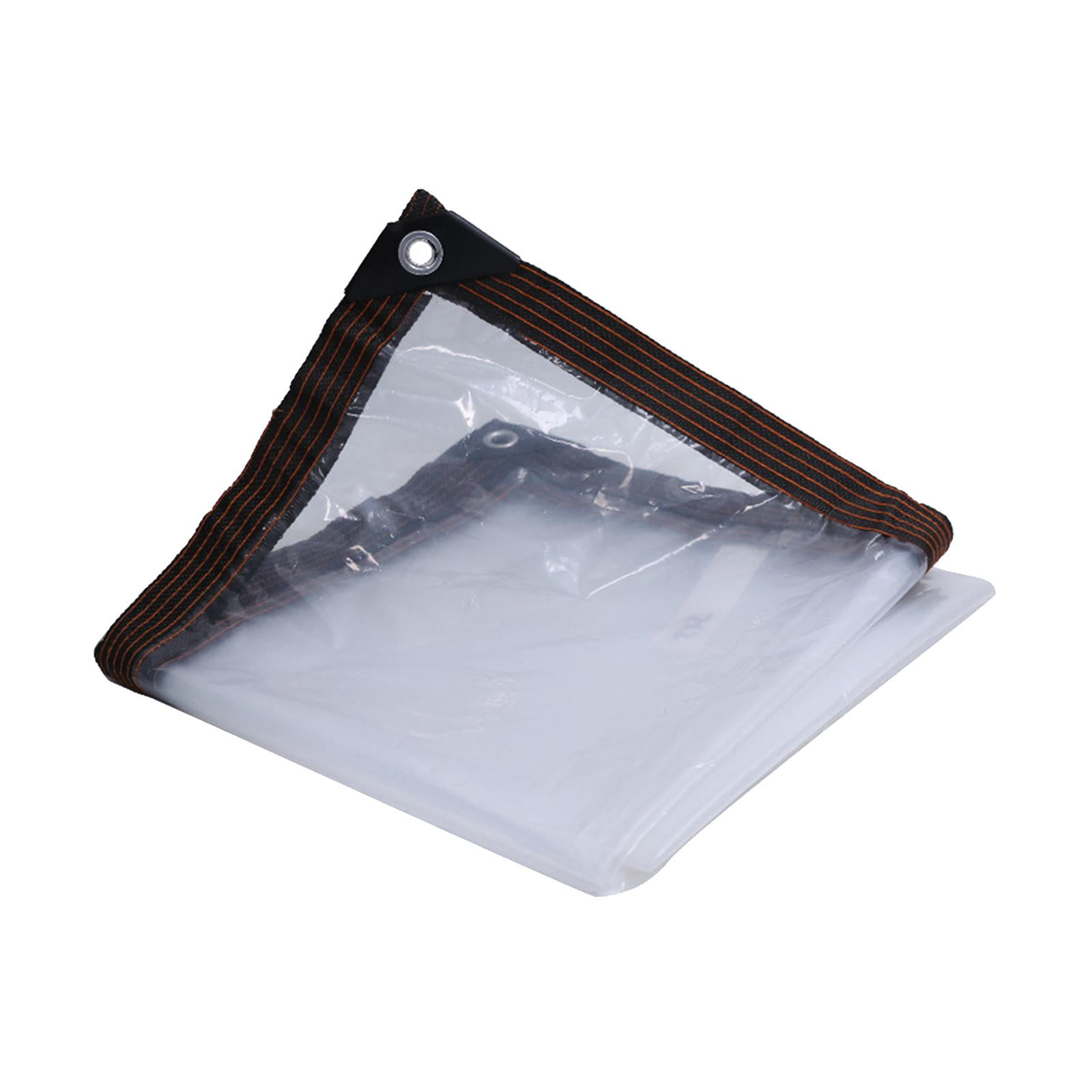 Magideal - Lona De Lona Transparente De Lona Transparente Plegable A Prueba De Polvo De Lona Transparente Con Lona Transparente Con Ojales Para Jardín De Carpas 2mx3m