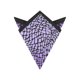 thumbnail image 1 of INSPIRE CHIC Pañuelos de Bolsillo para Hombre con Estampado de Leopardo en Degradado y Ribete Sólido para Boda Fiesta Púrpura Talla Única, 1 of 4
