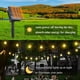 thumbnail image 2 of Guirnalda de luces solares tipo flechllary, paquete de 2 unidades, 30 m, 100 LED, impermeables, 2 of 6