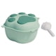 thumbnail image 2 of Contenedor De Almacenamiento De Alimentos Para Perros Con Tapa Dispensador De Alimentos Granos Caja De Arroz Verde, 2 of 5