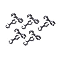Ioensy - Clips De Pole De Trekking De 10 Piezas De 10 Piezas De 8 Carabinadores De Forma Para Acampar Al Aire Libre L