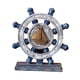 thumbnail image 5 of Volante De Barco Adorno De Timón Náutico Estilo Mediterráneo Para Escritorio Azul, 5 of 5