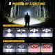 thumbnail image 2 of Lámpara frontal MIOISY recargable de 8 LED súper brillante e impermeable, 2 of 8