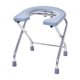 thumbnail image 5 of Silla De Taburete De Inodoro En Cuclillas Para Personas Mayores Para Ba?o Asiento De Silla De Inodoro Portátil Gris 38 Cm De Alto, 5 of 5