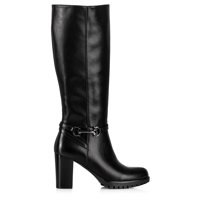 Bota Negro Casual Mujer Weide Qbm01