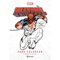 Planeta - Libro Deadpool Para Colorear
