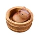 thumbnail image 3 of Arcilla Capybara Mini Tea Pet Figurita Decoración Para Oficina Sala De Té Dormitorio, 3 of 5
