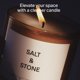 thumbnail image 2 of Vela perfumada Salt & Stone Black Rose & Vetiver 250 ml, 2 of 4