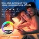 thumbnail image 5 of Cargador Inalámbrico con Luz Nocturna LED, Altavoz con Reloj Despertador Digital, Radio FM, Función de Snooze, Luz Ambiental, Luz de Despertar al Amanecer, 5 of 8