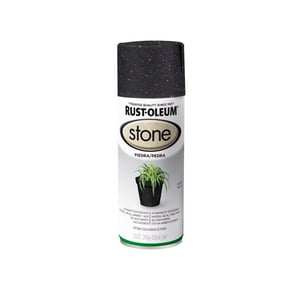 Rust-Oleum - Pintura En Spray Acabado Piedra Negro Texturado 340 G