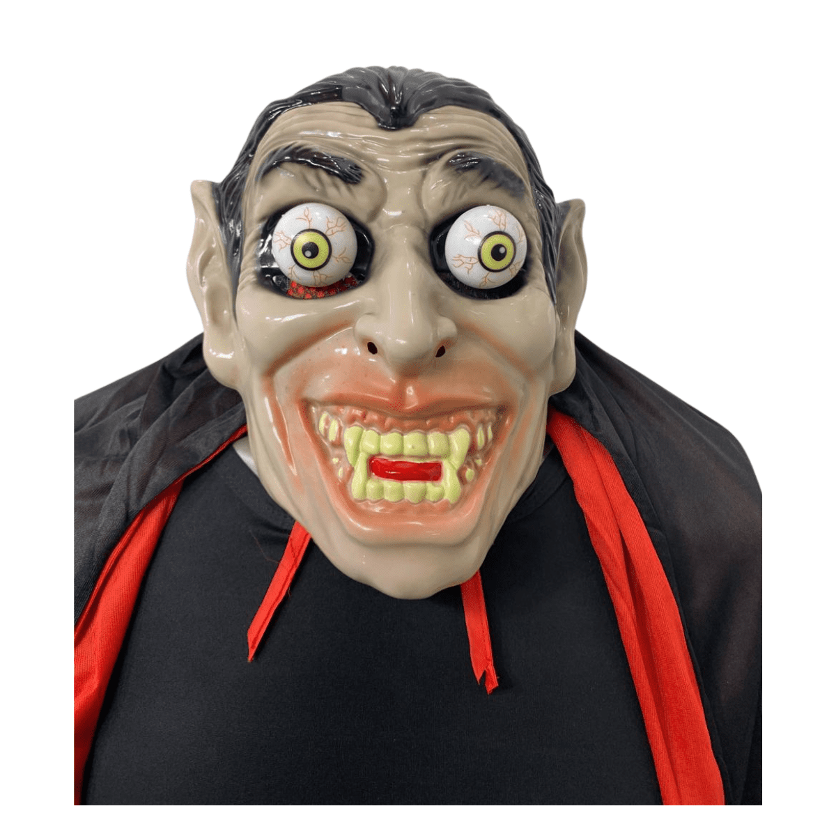 Genérico - Mascara Drácula + Capa Disfraz Para Halloween 2025