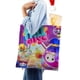 thumbnail image 4 of Fall Guys Bolso de tela con estampado de lienzo para mujer, bolsa de compras reutilizable y estética, con cremallera interior, regalo para mujer,40*45cm., 4 of 6