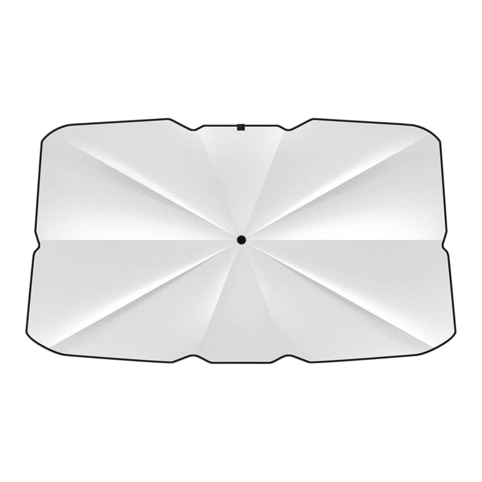 Magideal - Parasol Para Coche Con Aislamiento Térmico, Protección Estable, Cubierta Completa Interior, Mantiene El Auto Fresco, Parabrisas Automotriz, Parasol Pa
