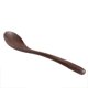 thumbnail image 5 of Cucharada de cuchara de cuchara de servir de madera de nogal negro para mezclar sopa revolvente D, 5 of 5