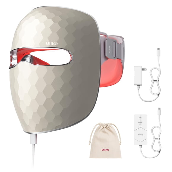 Mascarilla facial de terapia de luz LED Ulike ReGlow para mujer