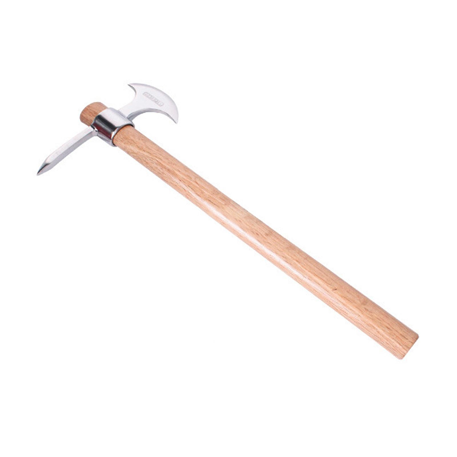 Magideal - Pico De Acero Inoxidable, Herramientas De Jardinería, Pico Multiusos Resistente, Azadón De Jardinería Para Plantar Y Cavar.