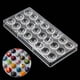 thumbnail image 4 of Moldes Chocolate Moldes De Chocolate Policarbonato 24circulo, 4 of 9