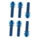 thumbnail image 4 of 6x Tornillos De Vástago De Bicicleta Pernos Piezas De Repuesto Pernos De Vástago De Bicicleta Para Bicicleta De Carretera Azul, 4 of 5