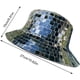thumbnail image 4 of Gorras de pescador con purpurina de espejo | Nuevo sombrero de pescador con purpurina unisex | Sombreros clásicos de discoteca con purpurina de espejo para hombre y mujer, artículos de fiesta, 4 of 7