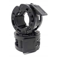 Clout Fitness - Par De Collares Negros Con Abrazaderas Para Barra Y Cierre Rápido De 2 Pulgadas