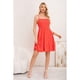 thumbnail image 1 of Mini Vestido Corto Pabilos Primavera Mujer Unicolor Moderno 3370, 1 of 3