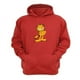 thumbnail image 1 of Polerón Canguro Garfield Rojo Talla Xs Unisex, 1 of 3