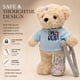 thumbnail image 5 of Oso de Peluche SHSEEN 25 cm Pierna Rota – Mensaje “Sé Valiente”, 5 of 8