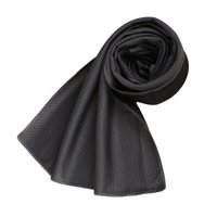 Ioensy - Toalla De Enfriamiento Toalla De Hielo Transpirable De Secado Rápido Para Hacer Ejercicio Clima Cálido Gris Oscuro