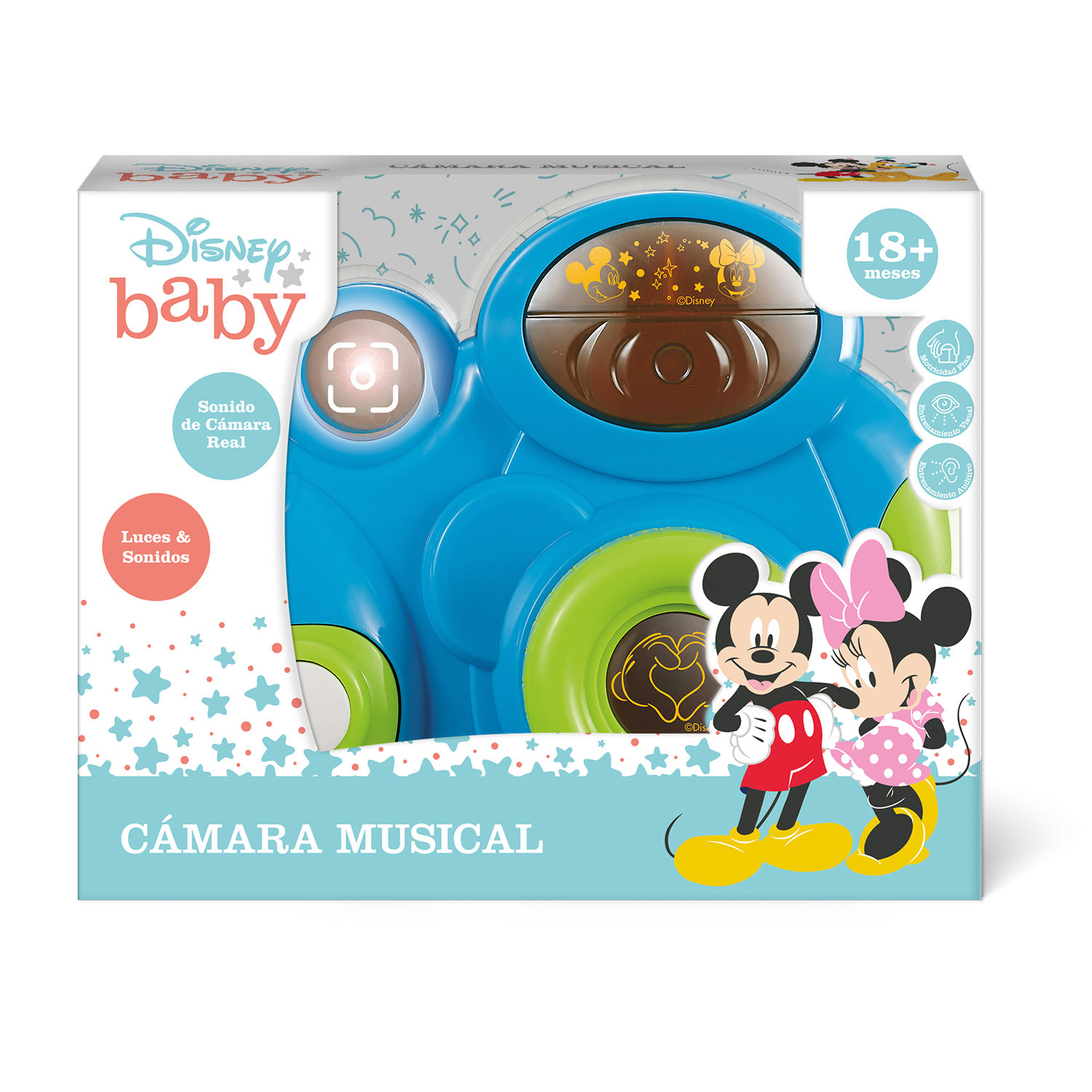 Cámara Musical Con Luz Disney Baby