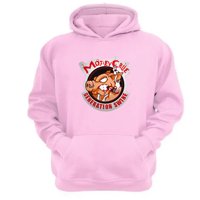 Genérico - Polerón Canguro Motley Crue Rosa Talla Xl Unisex