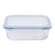 thumbnail image 1 of Contenedor 600ML Vidrio Rectangular 1 Pieza Transparente, 1 of 2