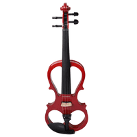 Violín Eléctrico Livorno 4/4 Rojo Liv-E-40Rd