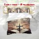 thumbnail image 1 of 3pcss Holy Spirit Dove Cross Print 3pcs Bedding Soft Duvet Cover And Two Pillowcases, 1 of 5