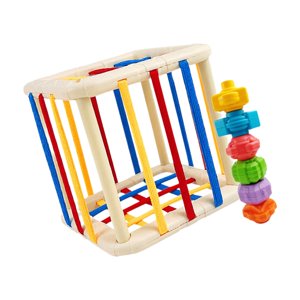 Magideal - Juguetes De Clasificación De Formas Sensoriales Para Niños, Contenedores De Cubos De Actividades, Regalos, Percepción Del Color, Juguetes De Contenedo