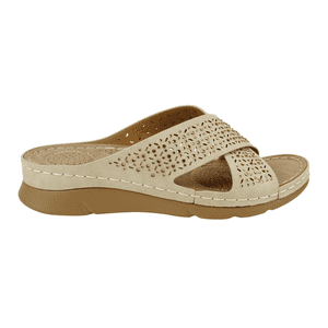 Sandalia New Walk Plana Negra