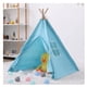 thumbnail image 2 of Carpa Tipi Niños Infantil 160 Cm Celeste Juguete Decoración, 2 of 7