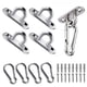 thumbnail image 3 of Pad Eye Plate Portable Swing Mount Hook Robusto Para Uso Doméstico Accesorios Para Barcos Cantidad 4, 3 of 5