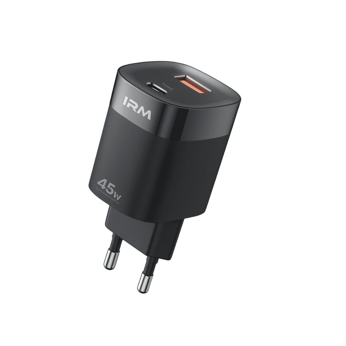 Genérico - Echufe Cargador Carga Rápida 45w Doble Usb Y Usb-c