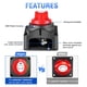 thumbnail image 5 of Interruptor de batería Nilight de 12 V, 24 V, 48 V, 275 A, encendido/apagado, resistente, 5 of 9