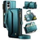 thumbnail image 1 of CaseMe Funda de Cuero para Samsung Galaxy S25 Edge con Billetera [Bloqueo RFID] con Ranura para Billetes con Zíper y 10 Tarjetas, Correa de Hombro y Muñeca Magnética de Cuero PU Suave para Samsung Ga, 1 of 13