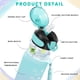 thumbnail image 3 of Botella De Agua De 950 Ml Con Times To Drink Y Pajita Sin Bpa, 3 of 7